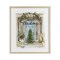 Stupell Industries Merry Christmas Door & Tree Framed Print Under Glass, design by Jesse Keith